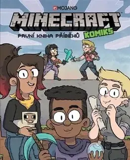 Komiksy Minecraft komiks: První kniha příběhů - Sfé R. Monster,Sarah Graley