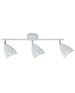 Nástenné svetlá Nástenná lampa 3xE14 70cm biela matná COTY