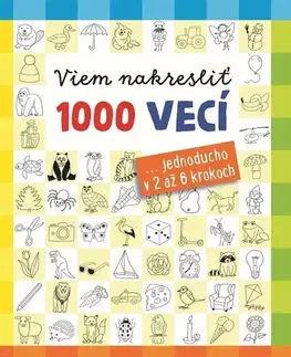 Pre deti a mládež - ostatné Viem nakresliť 1000 vecí - Norbert Pautner,Zuzana Deverová