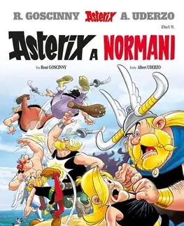 Komiksy Asterix IX - Asterix a Normani - René Goscinny,Anna Šikulová