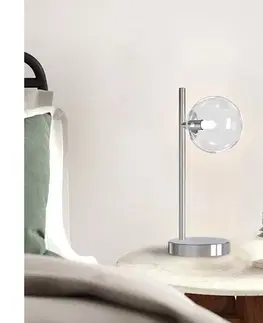 Lampy ONLI - Stolová lampa KIMBERLY 1xG9/6W/230V 35 cm lesklý chróm 5107/LC