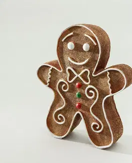 Vianočné dekorácie Dekoratívna figúrka Gingerbread Man I 25x7x30 cm