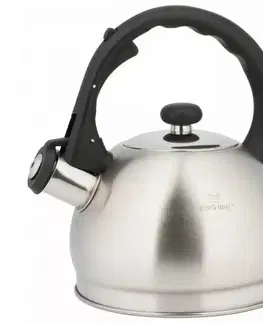 Čajníky Kinekus Čajník nerezový, 1,8L, Kinghoff, strieborný