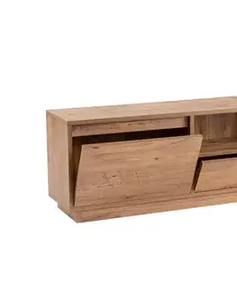 TV stolíky FACE štýlový TV stolík, borovica Atlantik