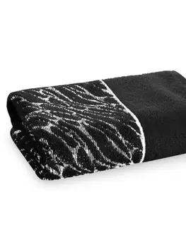 Uteráky a osušky ArtFir Osuška NOLA | čierna 70 x 140 cm
