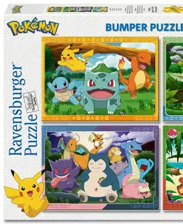 Od 100 dielikov Pokémon 4x100 dielikov