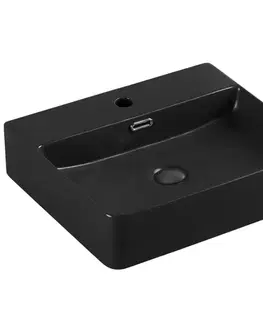 Umývadlá Umývadlo do kúpeľne Neri Black 60