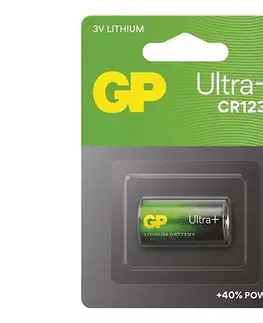 Predlžovacie káble  Lítiová batéria CR123A GP LITHIUM 3V/1550 mAh B1501