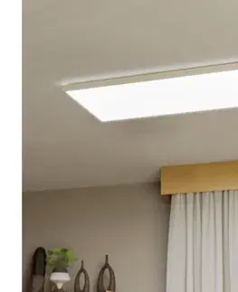 Svietidlá Eglo 901453 -LED Kúpeľňové stropné svietidlo ROVITO 17,2W/230V 30x57cm IP44 biela 901453