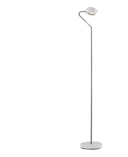 Lampy Paulmann 70920 - LED/7,5W Stmievateľná stojacia lampa RAMOS 230V biela/lesklý chróm 70920
