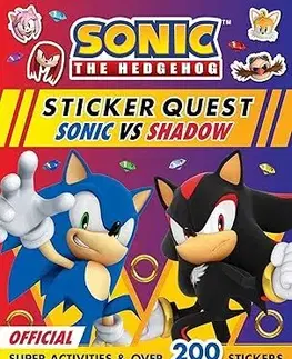 Pre deti a mládež - ostatné Sonic the Hedgehog Sticker Quest: Sonic vs Shadow