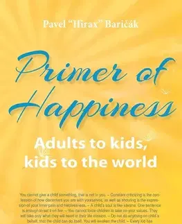 Motivačná literatúra Primer of Happiness 3 - Pavel Hirax Baričák