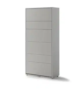 Postele Dig-net nábytok Sklápacia posteľ Lenart BED CONCEPT BC-03 sivá | 90 x 200 cm