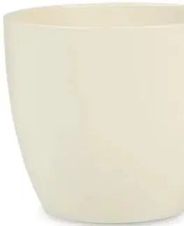 Záhrada Keramický obal na kvetináč Scheurich 920, ø25cm, krémová