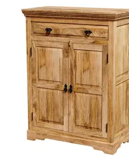 Komody Komoda Guru 90x120x45 indický masív mango