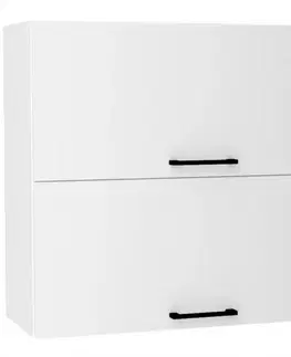 Kuchynské skrinky visiace Kuchynská skrinka Max W80grf/2 biela