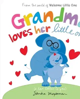 Leporelá, krabičky, puzzle knihy Grandma Loves Her Little One - Sandra Magsamen