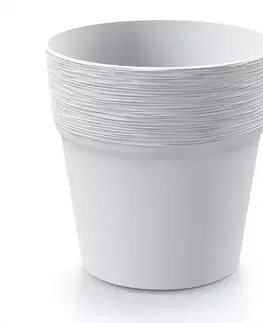 Záhrada Pot Furu Round- Biely