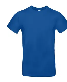 Oblečenie, obuv a doplnky B&C Kuchárske tričko B&C BIG BOY - modré (Royal) - veľkosti 3XL až 5XL 5XL