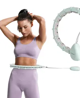 Ostatné fitness náradie Masážna obruč inSPORTline Weight Hoop Lite 69-135 cm