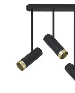 Svietidlá  Bodové svietidlo PORTO 3xGU10/10W/230V čierna 326102