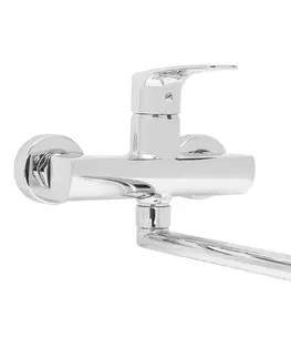 Kuchynské drezy SAT Drezová batéria SAT Project s otočným ramienkom 150 mm chróm SATBSPRO261 SATBSPRO261