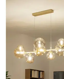 Svietidlá BRILAGI - LED Luster na lanku MILLA 10xG9/3W/230V zlatá 7010-10GA