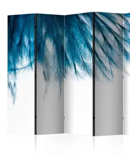 Paravány Paraván Sapphire Feathers Dekorhome