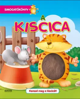 Leporelá, krabičky, puzzle knihy A kiscica - Simogatókönyv