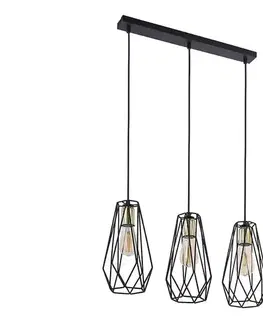 Svietidlá  Luster na lanku LUGO 3xE27/15W/230V 2549