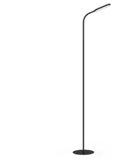 Lampy  LED Stmievateľná stojacia lampa LED/10W/230V 3000/4000/6000K čierna + DO PFL20B