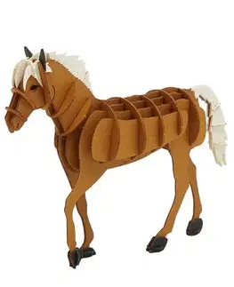 3D puzzle 3D Creative Farebné 3D puzzle Kôň