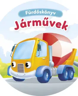 Knižky do vane Járművek - Fürdőskönyv
