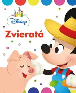 Leporelá, krabičky, puzzle knihy Disney - Zvieratá - Kolektív autorov