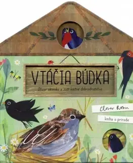 Leporelá, krabičky, puzzle knihy Vtáčia búdka - Libby Walden,Clover Robin
