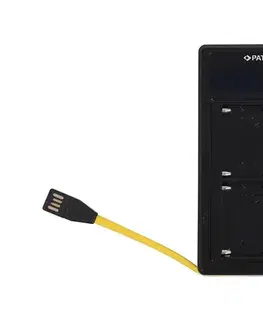 Predlžovacie káble PATONA - Nabíjačka Dual Sony NP-F970/F960/F950 USB PT141525