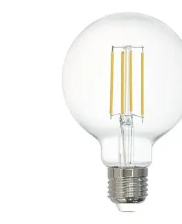 LED osvetlenie LED Stmievateľná žiarovka VINTAGE G80 E27/6W/230V 2700K - Eglo 12571 12571