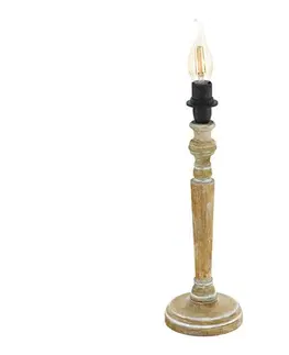 Lampy Eglo 33052 - Lampová noha 1xE14/40W/230V hnedá/patina 33052