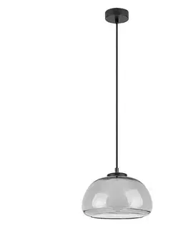 Svietidlá Rabalux 72275 moderný závesný luster Elowen, dymová, G9, 1x max. 5W