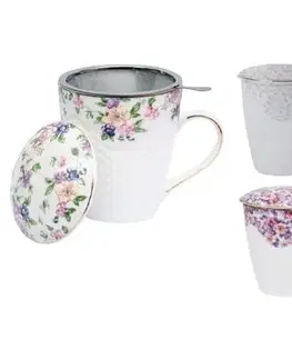 Hrnčeky a šálky Kinekus Hrnček porcelánový 430 ml VALENTINA so sitkom