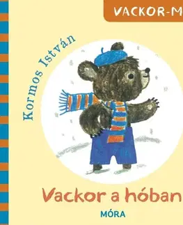 Leporelá, krabičky, puzzle knihy Vackor a hóban - István Kormos