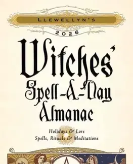 Mágia a okultizmus Llewellyn's 2026 Witches' Spell-A-Day Almanac - Llewellyn