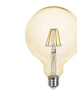 LED osvetlenie  LED Žiarovka FILAMENT G125 E27/6W/230V 2200K 214473
