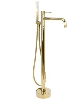 Kúpeľňové batérie REA - Voľne stojace batérie Lungo Diamond Gold REA-B2249
