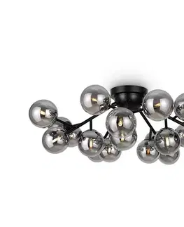 Svietidlá Maytoni MOD545CL-20B - Prisadený luster DALLAS 20xG9/28W/230V čierna MOD545CL-20B