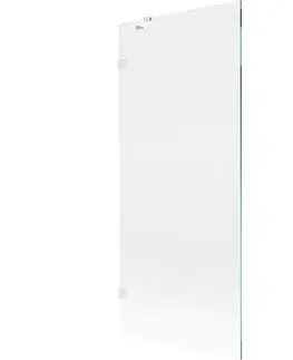 Sprchové dvere MEXEN/S - Lunar vaňová zástena FIX 80 x 150, transparent, biela 897-080-000-20-00