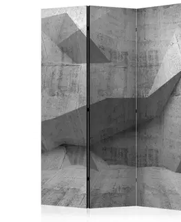 Paravány Paraván Concrete Geometry Dekorhome