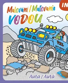 Nalepovačky, vystrihovačky, skladačky Malování / Maľovanie vodou: Auta