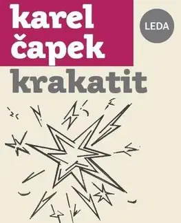 Česká beletria Krakatit - Karel Čapek