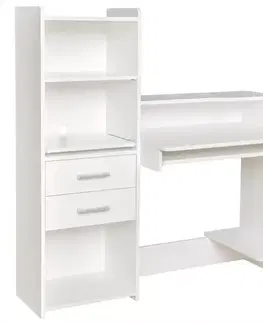 Písacie stoly Písací stôl Adrian biely